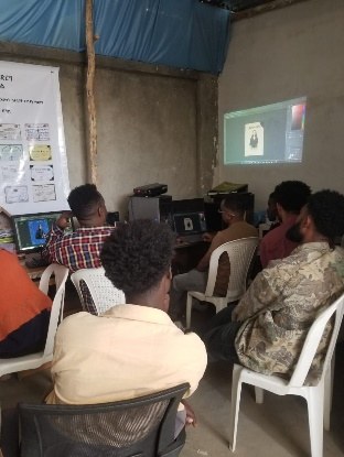 Classroom session for vocational trainees